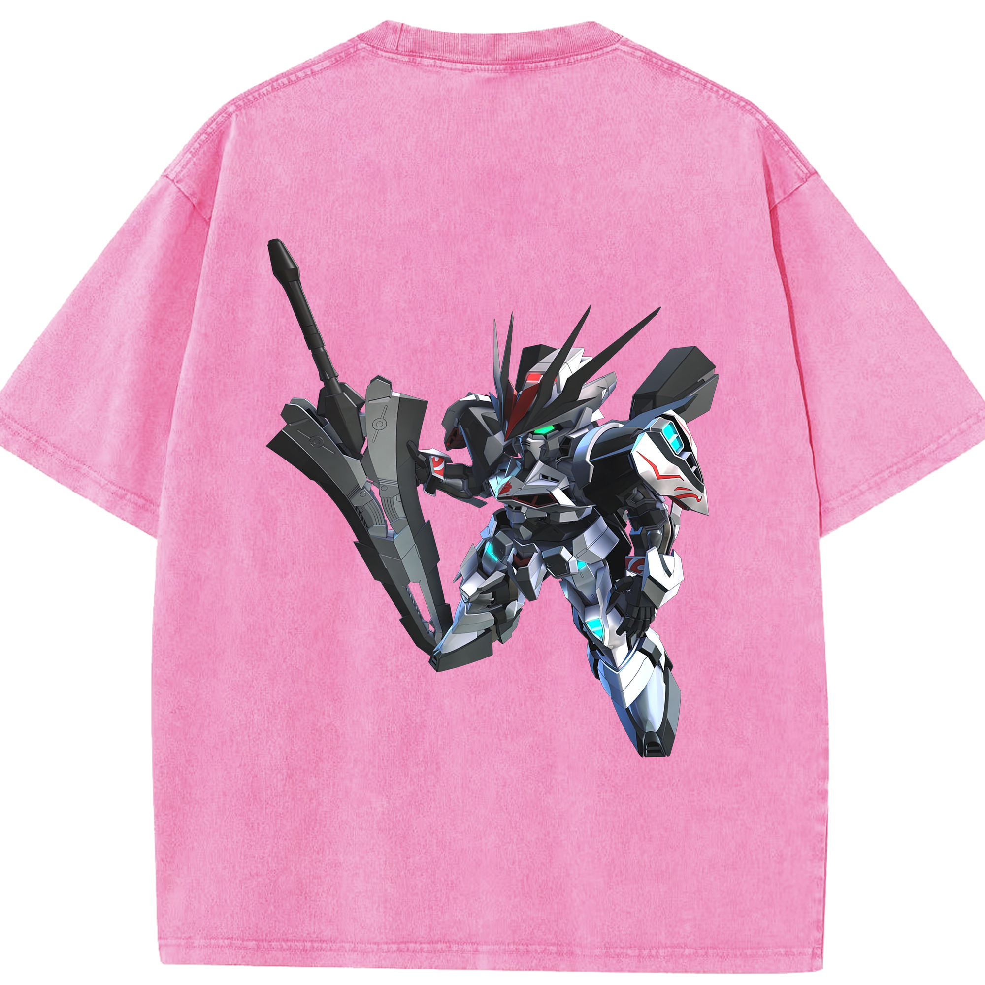 （画像用） 機動戦士ガンダム Mobile Suit Gundam 綿100% ヴィンテージ風 半袖Tシャツ（背面プリント）